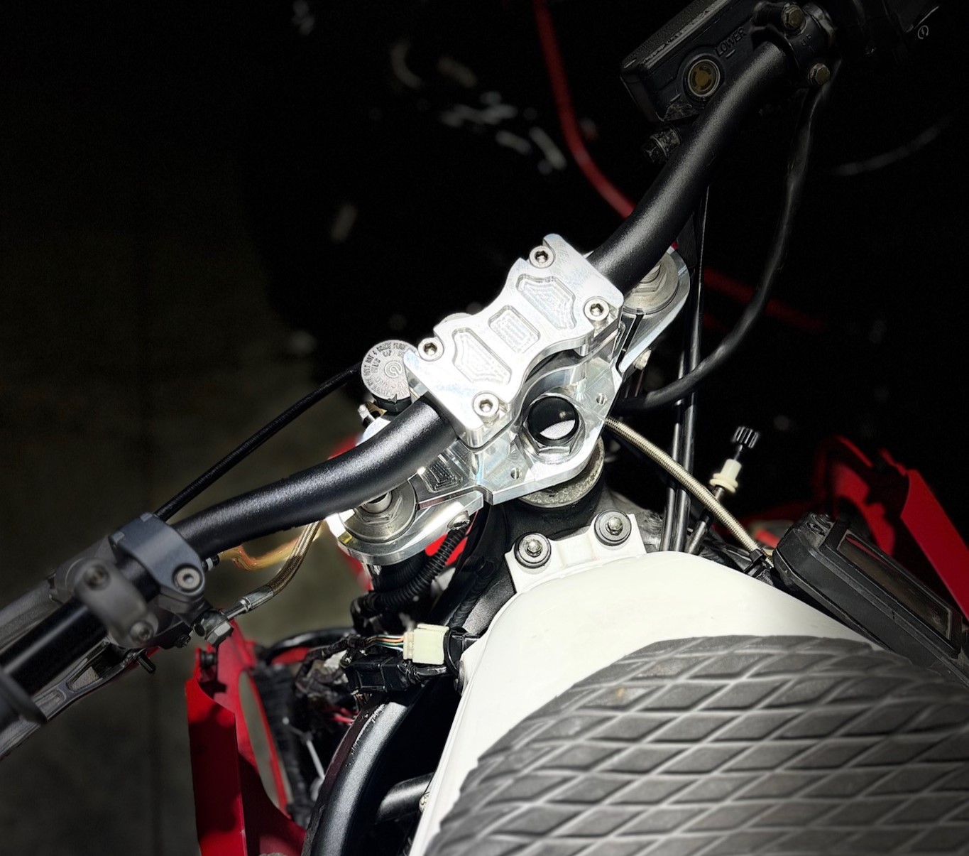 Honda F4i billet triple tree