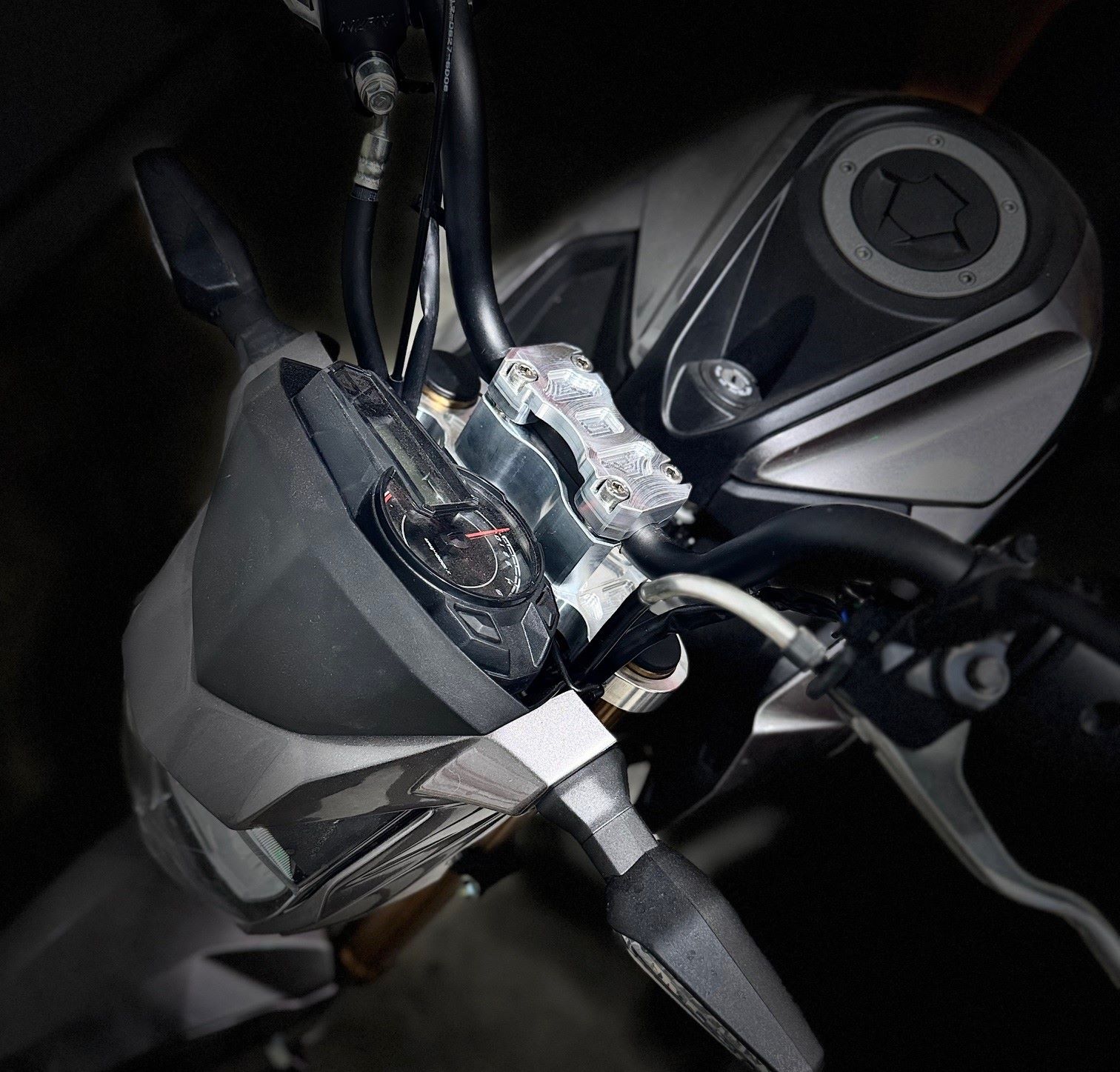 Z125 billet triple tree