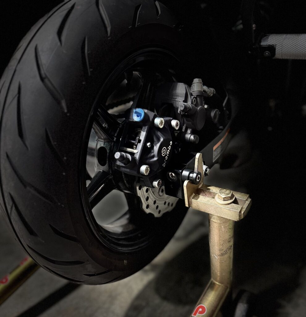 Kawasaki Z125 Chain Adjusters
