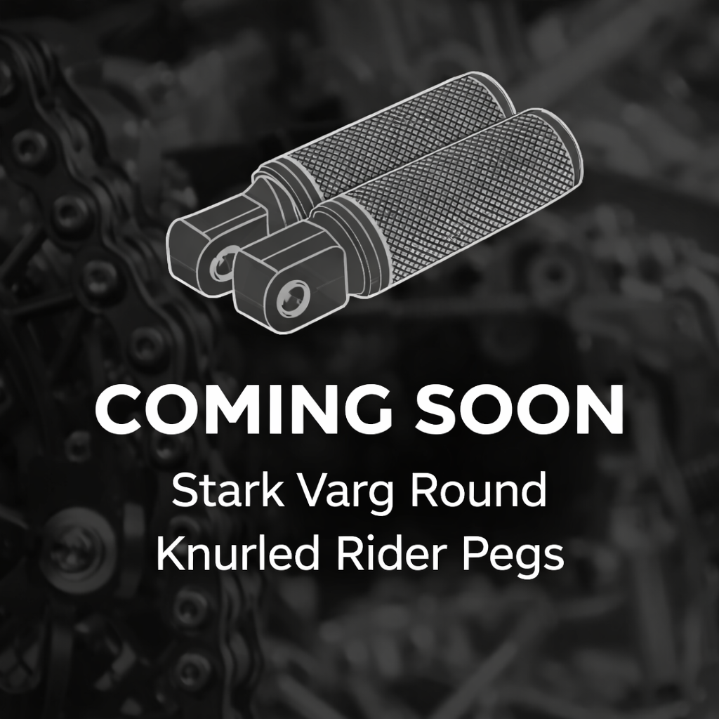 Billet Knurled Aluminum Rider Pegs for Stark Varg