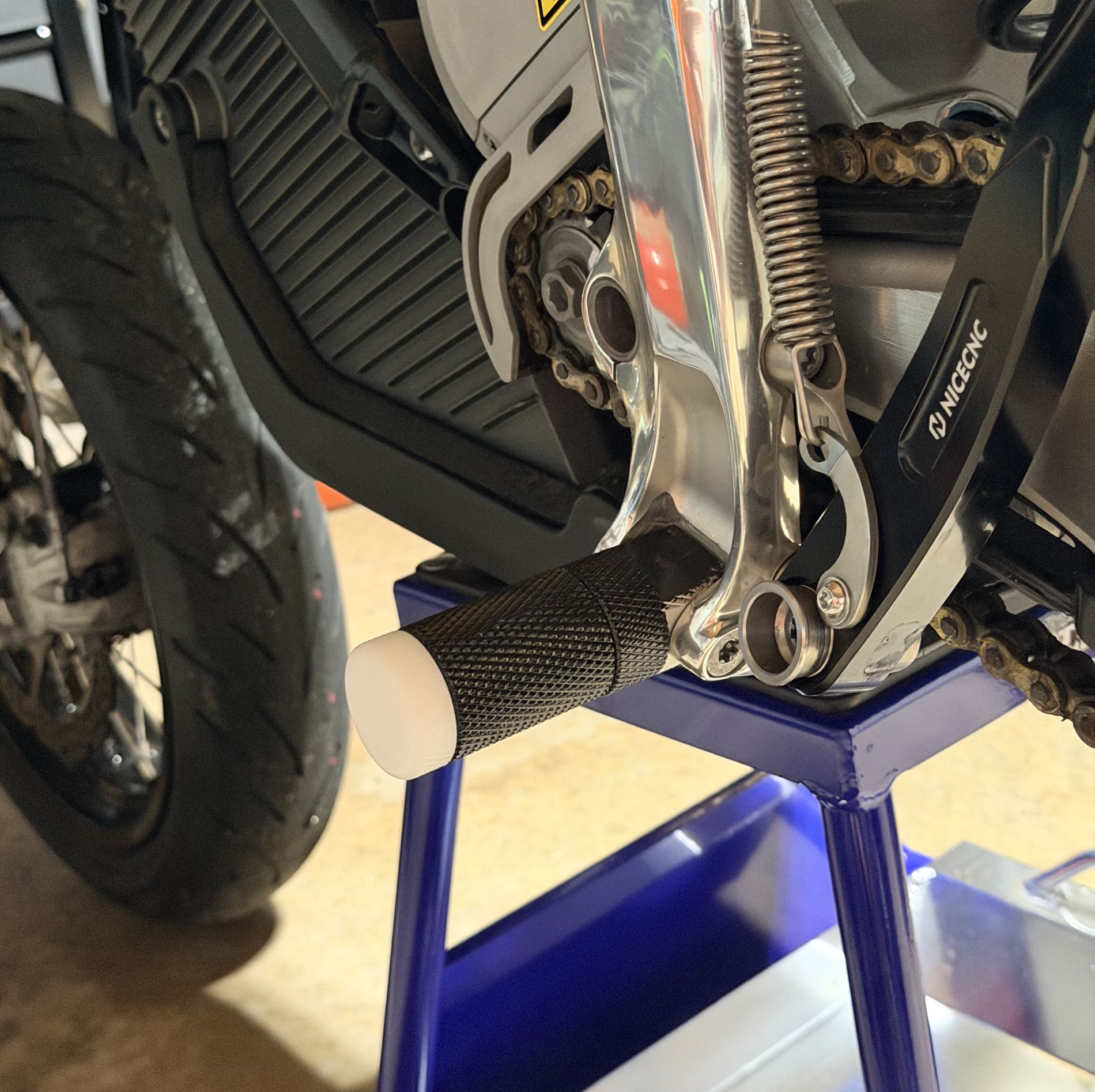 Stark Billet Knurled Rider Pegs