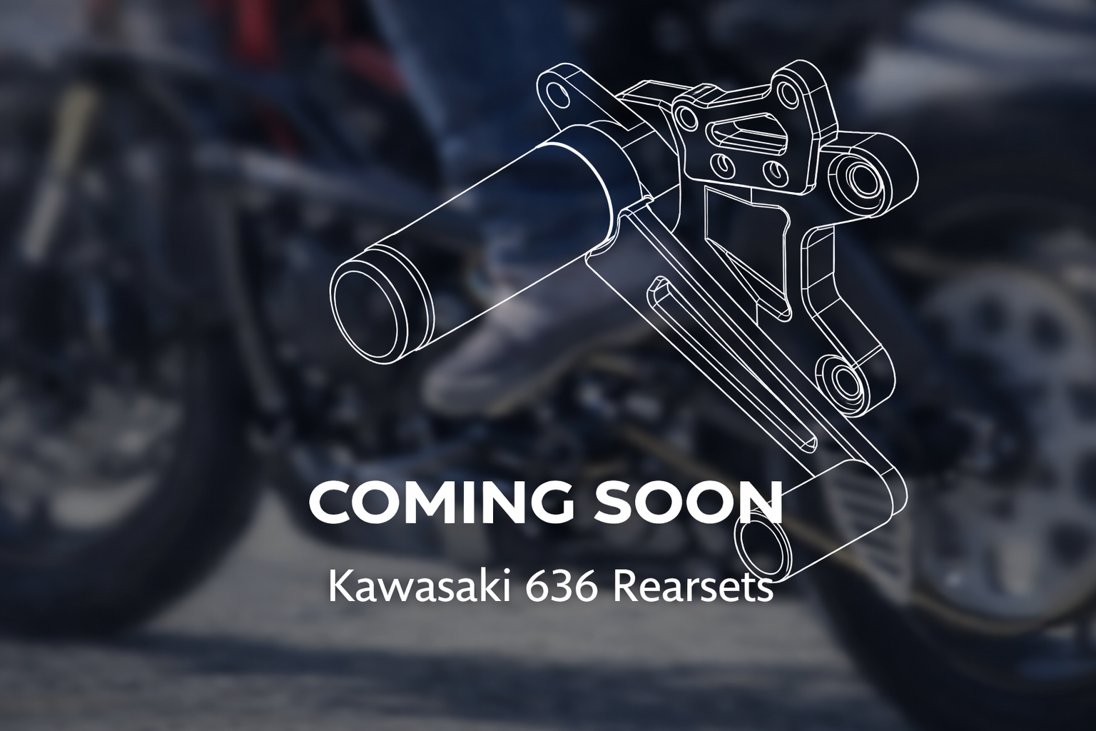 Solid Rearsets for 09-26 ZX6R 636