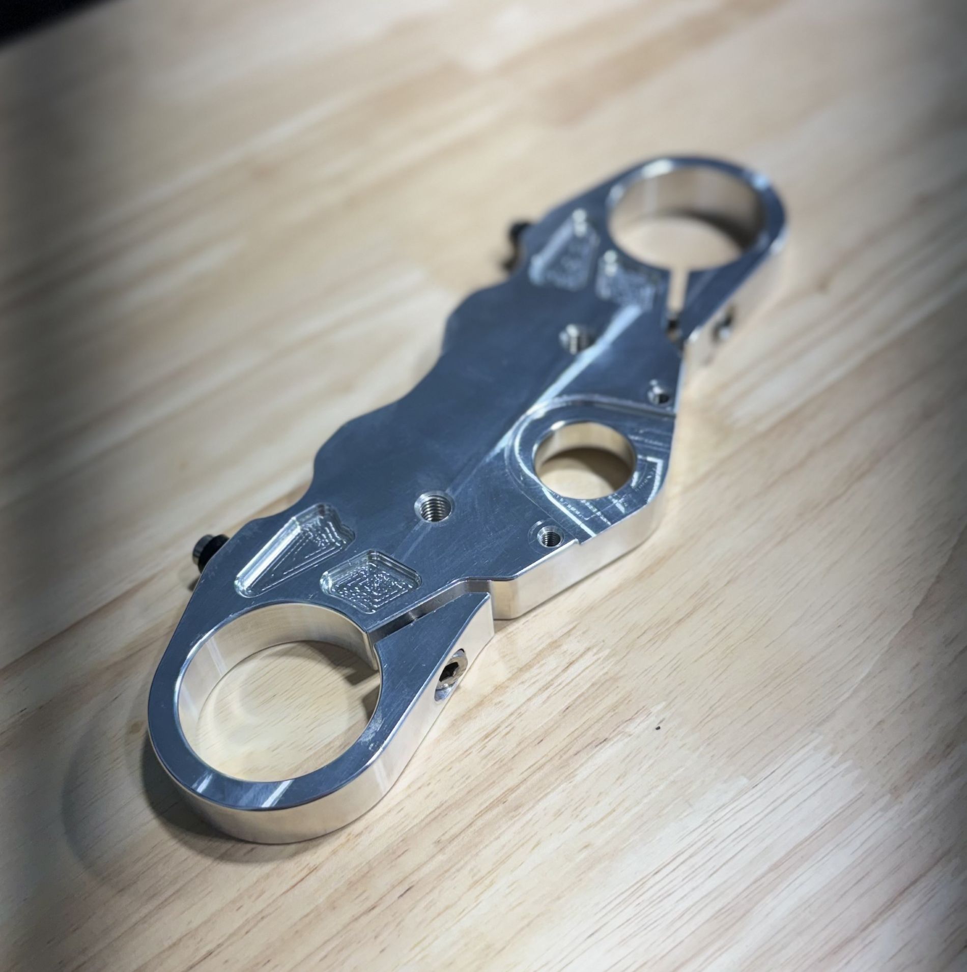 Z125 Billet Triple Tree | CNC Triple Clamp for Kawasaki Z125