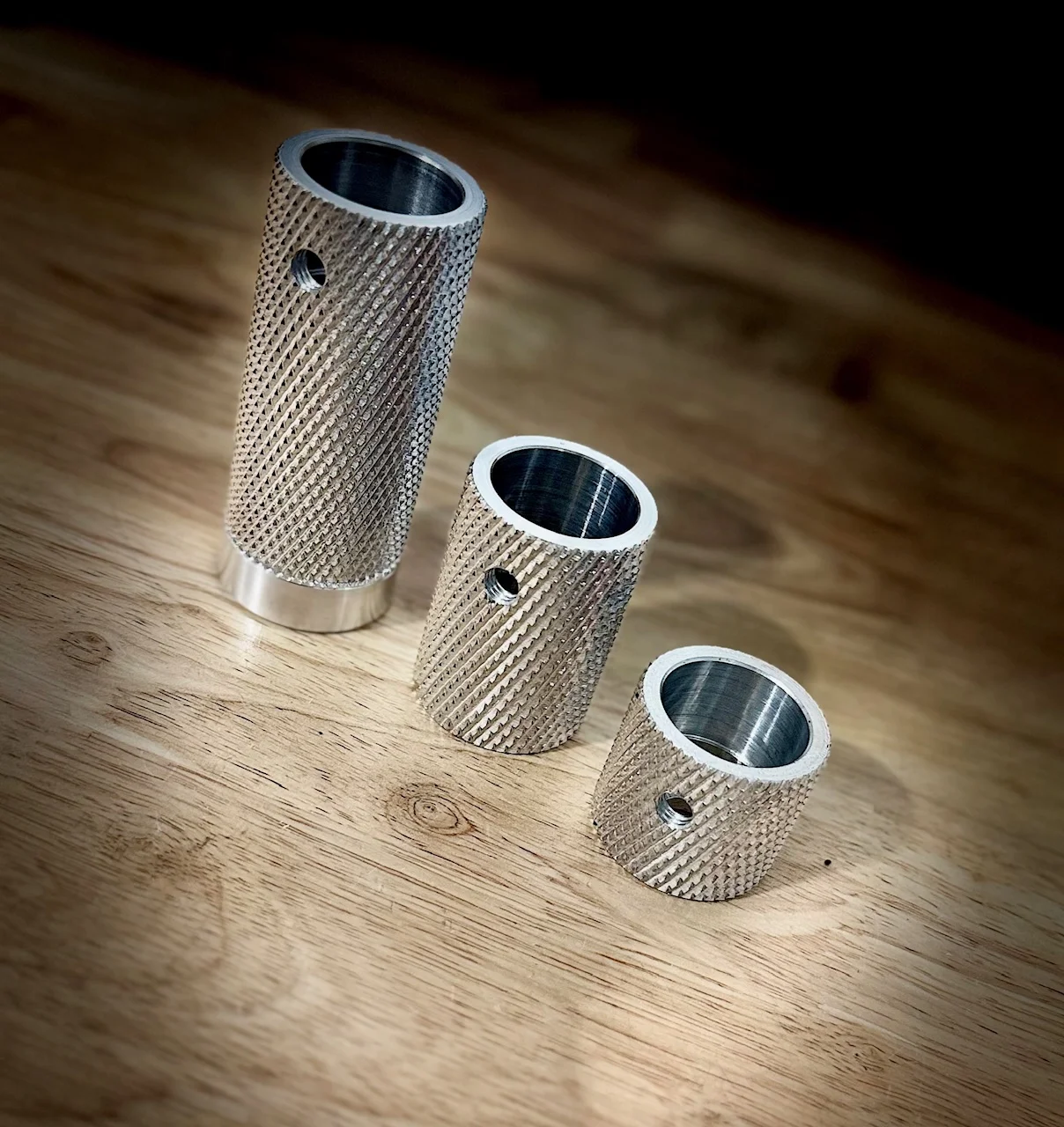 Standard knurled pegs from Outlaw Stunt Parts
