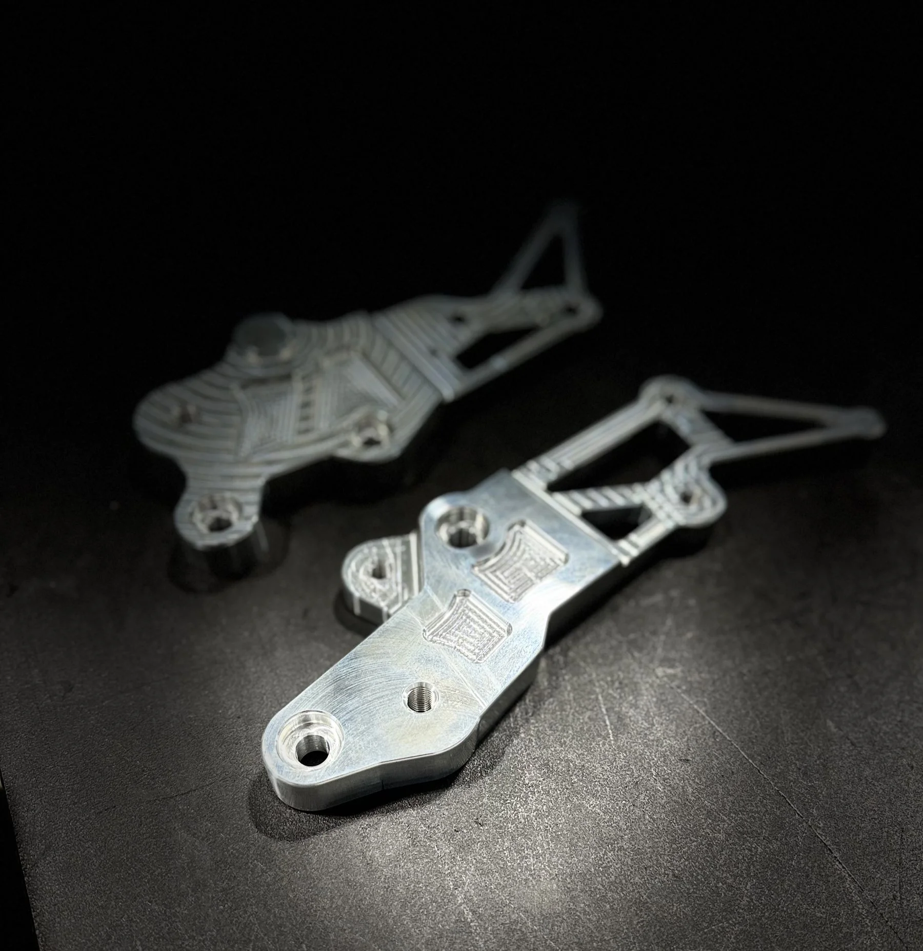 2025 and up Solid Billet Stunt Rearsets for MT07
