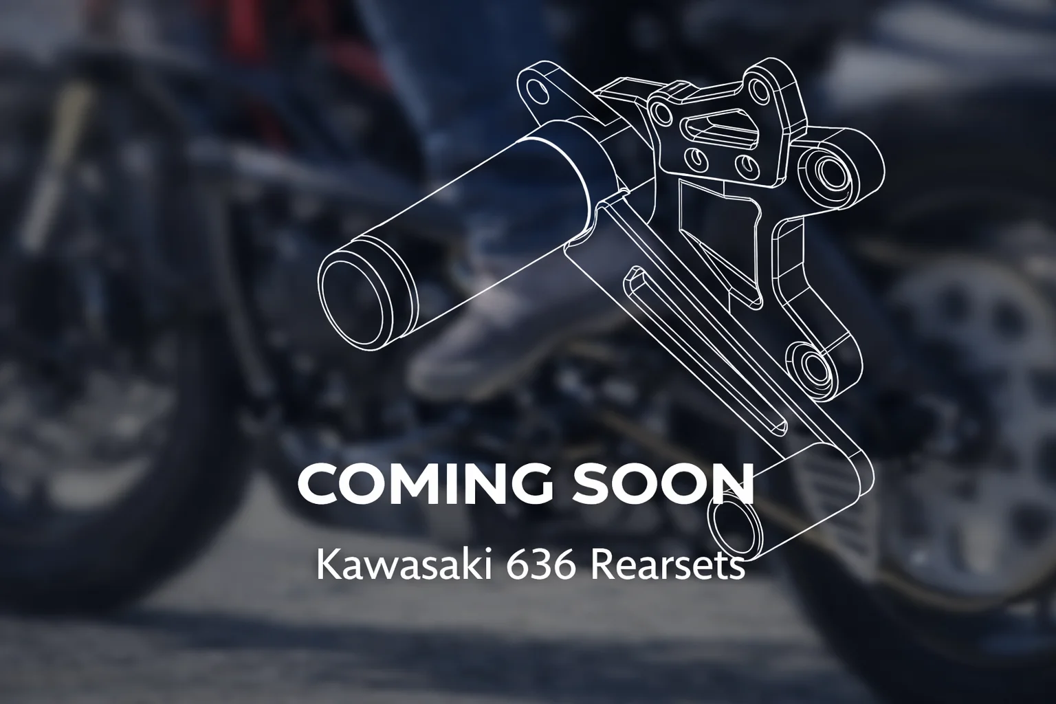 Solid Rearsets for 09-26 ZX6R 636