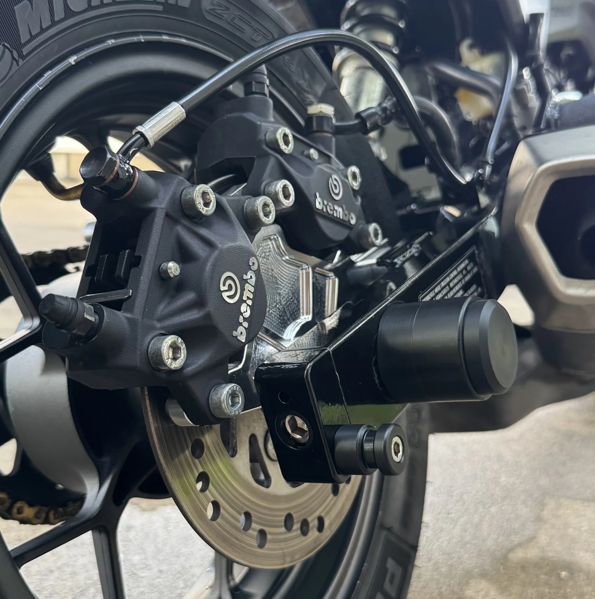 Honda Grom Chain Adjusters | CNC Captive Billet Adjusters